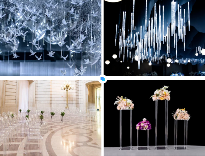 亚克力装饰布景