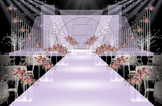 亚克力装饰布景