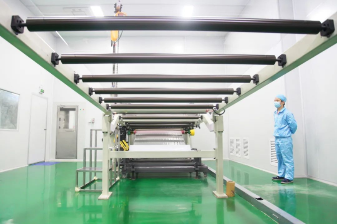 新涛无尘生产车间