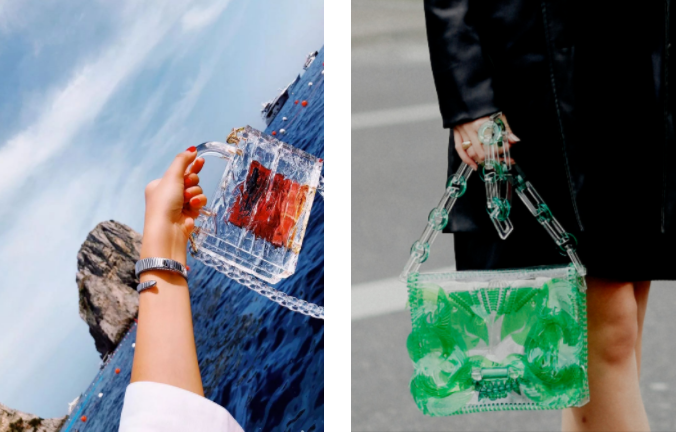 亚克力时尚包包