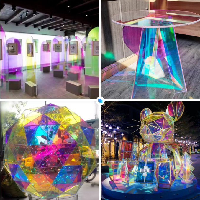 亚克力炫彩造型 亚克力炫彩造型