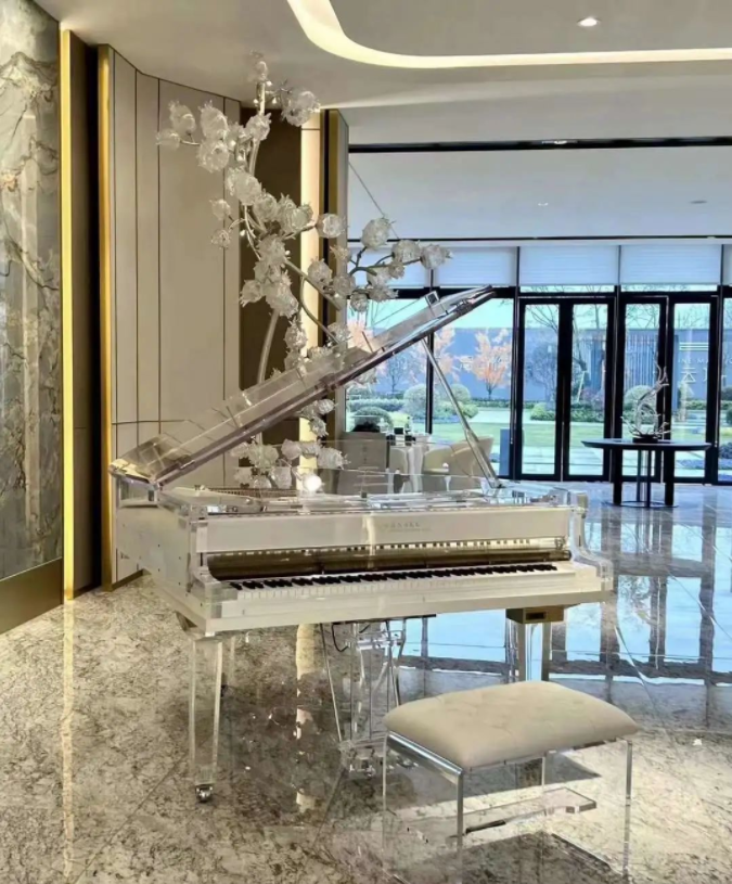 亚克力钢琴 亚克力钢琴