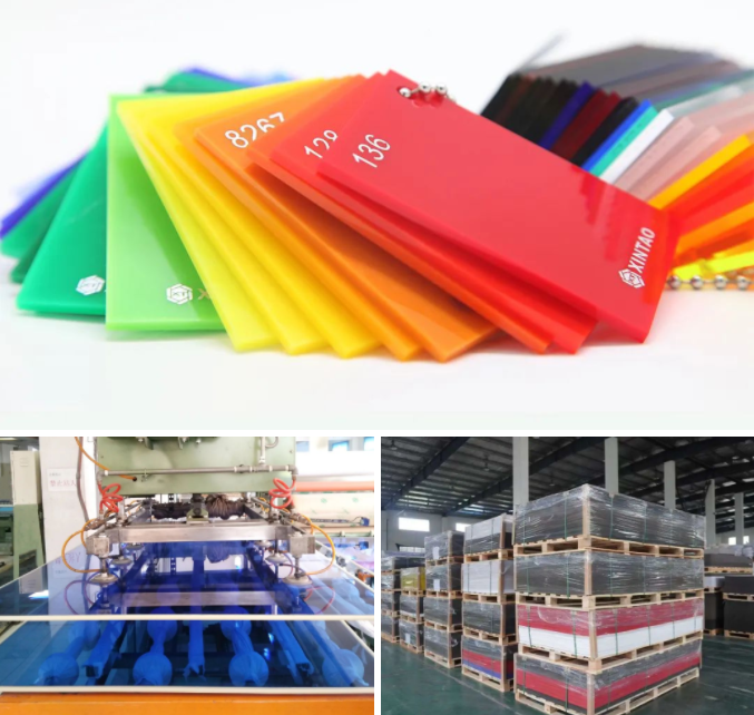 新涛亚克力色串、生产及仓储