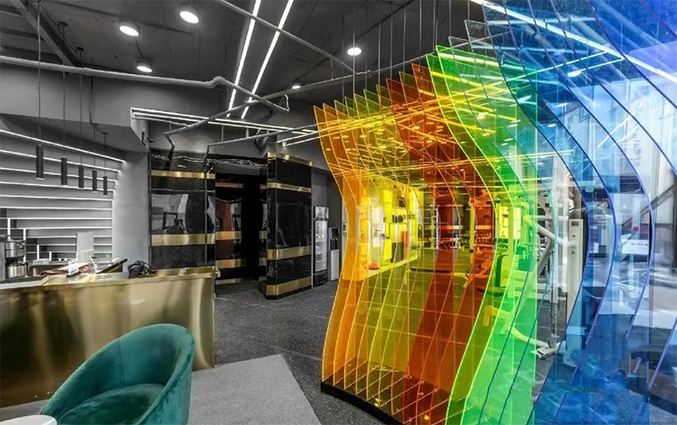 亚克力商业空间装饰 亚克力商业空间装饰