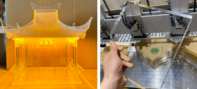 亚克力醉翁亭 亚克力醉翁亭