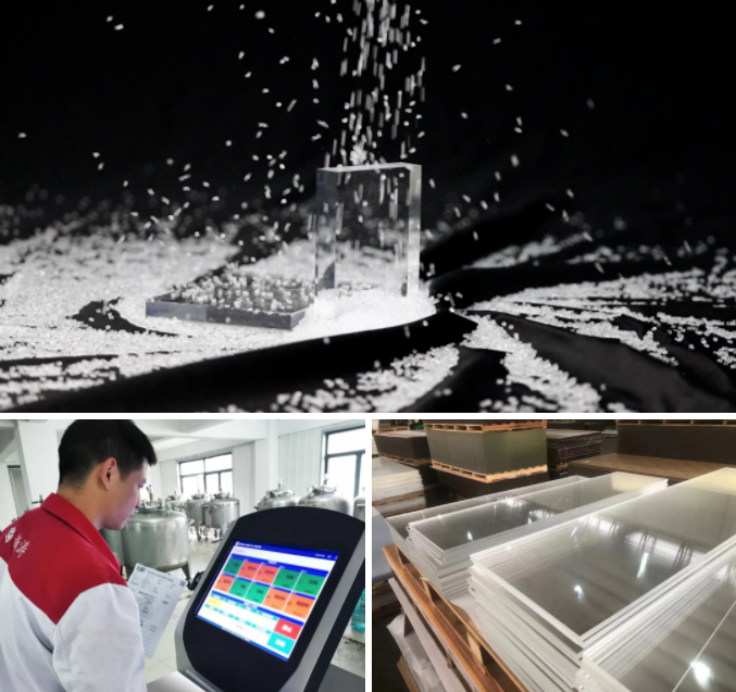 新涛亚克力生产与仓储