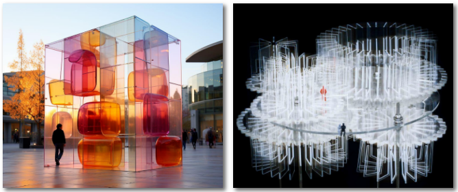 亚克力艺术装置 亚克力艺术装置