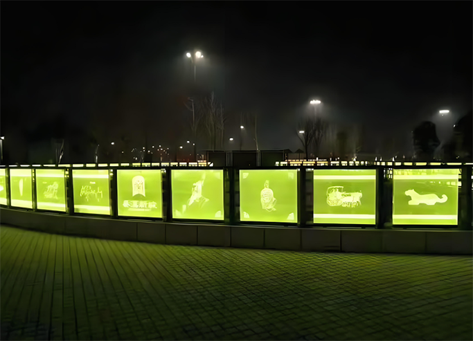 导光板景观照明应用