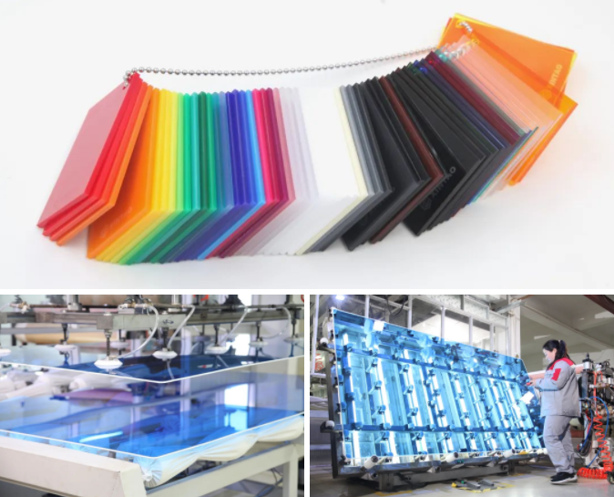 新涛亚克力色串及生产线