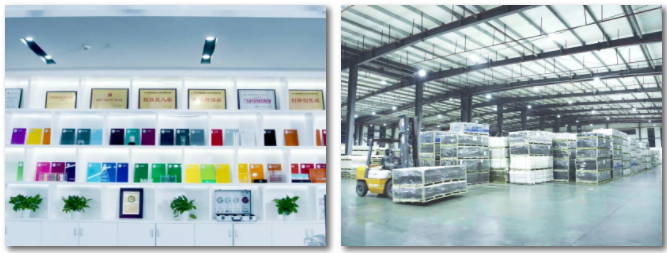 新涛亚克力样板与仓储