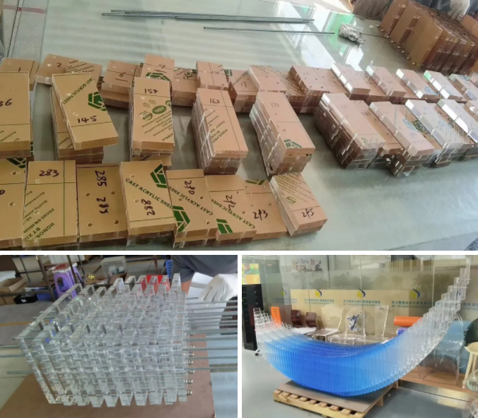 亚克力月亮艺术摆件 亚克力月亮艺术摆件