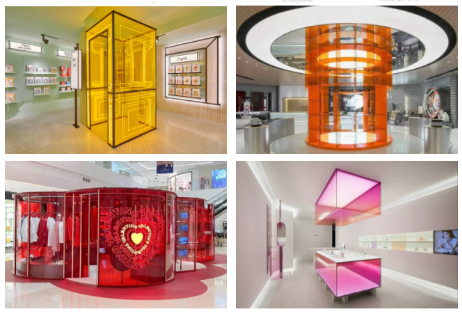 亚克力商业空间装饰 亚克力商业空间装饰