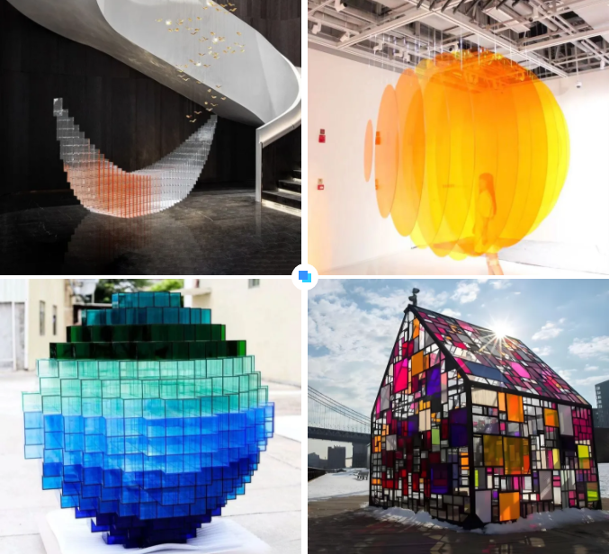 亚克力艺术装置 亚克力艺术装置