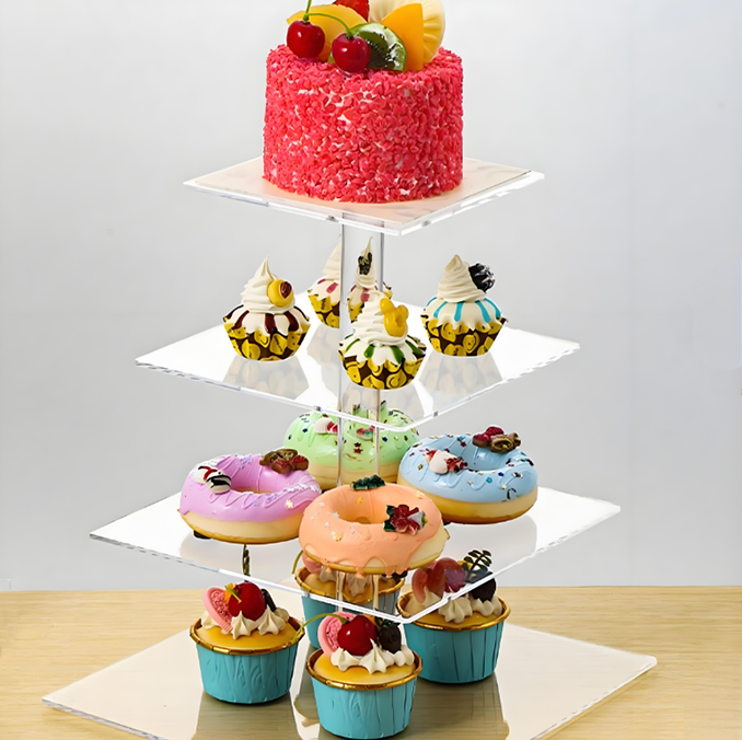 亚克力食品展示架 亚克力食品展示架