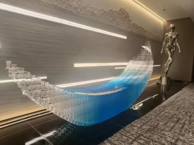 新涛亚克力厚板在艺术装置类的应用 新涛亚克力厚板在艺术装置类的应用