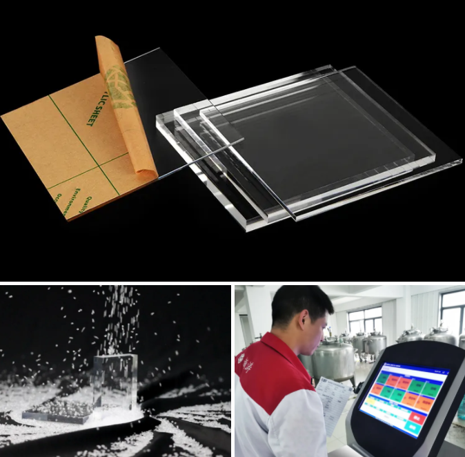 新涛透明亚克力板及生产线