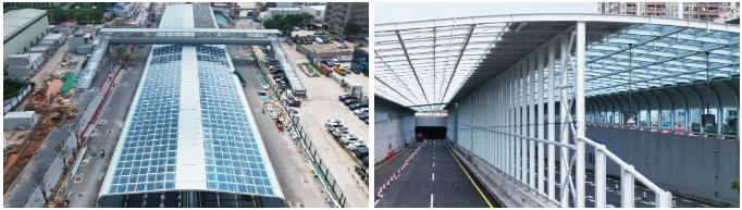 新涛参建龙澜大道北延段声屏障 新涛参建龙澜大道北延段声屏障