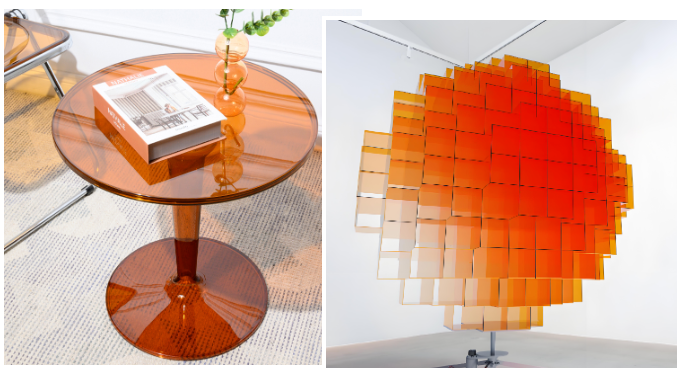 橘色系亚克力应用 橘色系亚克力应用