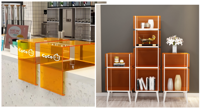 橘色系亚克力应用 橘色系亚克力应用