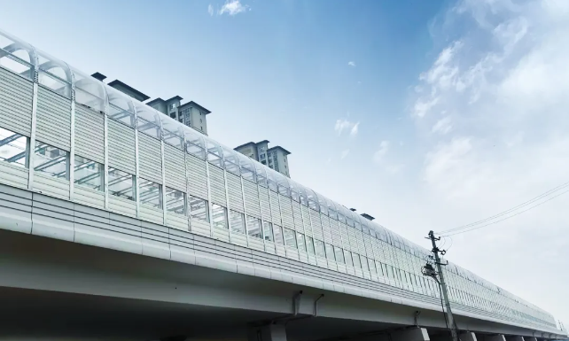 新涛亚克力声屏障案例