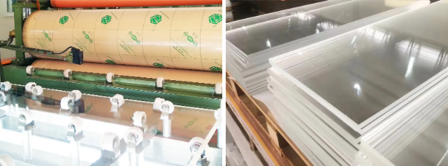 新涛亚克力生产线