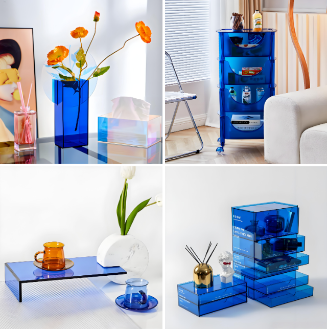 蓝色亚克力-家居场景 蓝色亚克力-家居场景