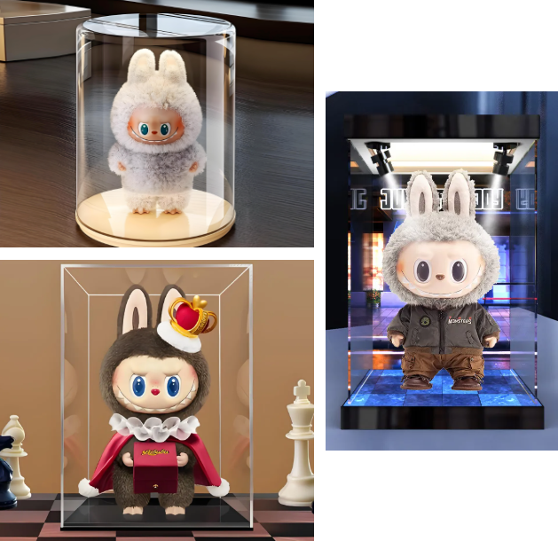  labubu收纳展示盒