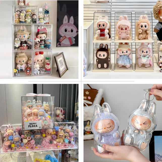  labubu收纳展示盒
