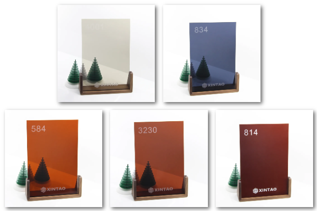 新涛“疗愈棕”系列亚克力